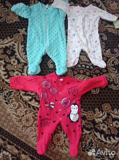 Вещи для девочки с рождения