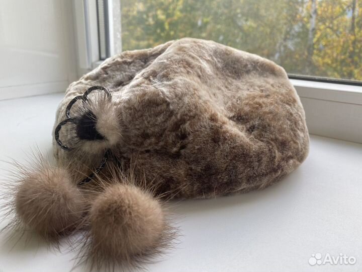 Шапка из мутона