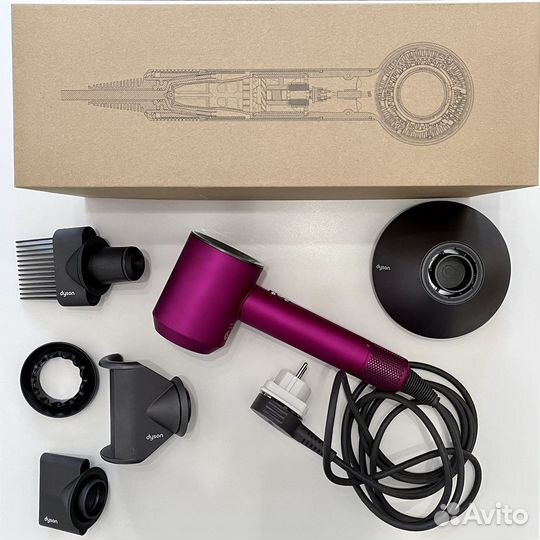 Фен dyson supersonic hd07 оригинал