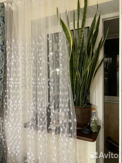 Тюль паутинка сетка с вышивкой