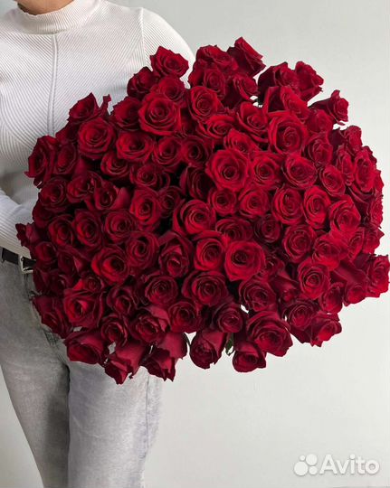 Цветы розы букет