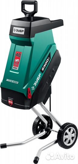Садовый измельчитель зубр зиэ-40-2300 (2300 Вт)