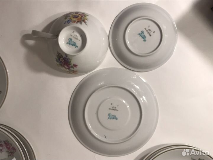 Weimar Reichenbach Германия сервиз и пары