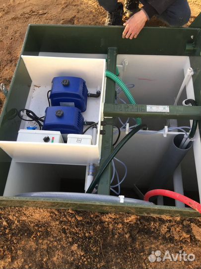 Септик Топас 4 с принудительным отводом