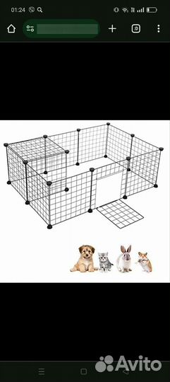 Вольер для собак в квартиру