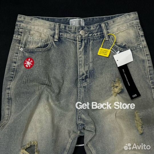 Джинсы широкие cav empt