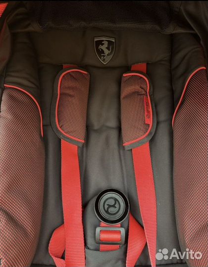 Коляска прогулочная cybex balios S lux Ferrari