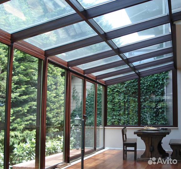Остекление зимнего сада