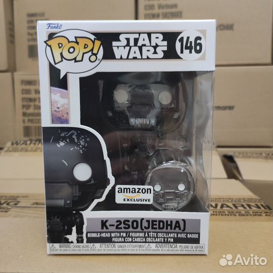 Funko Pop Star Wars K-2SO w/pin #146