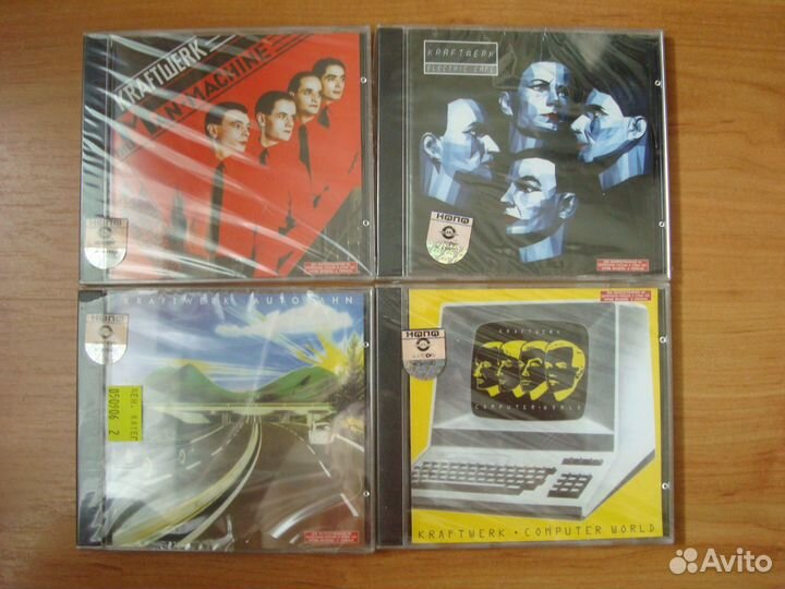 Kraftwerk запечатанные CD