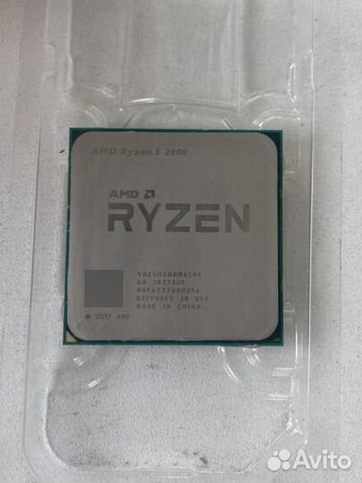 Процессор ryzen 5 2600