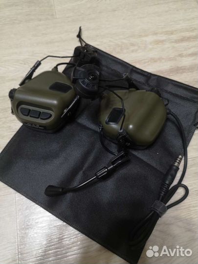 Наушники стрелковые активные новые