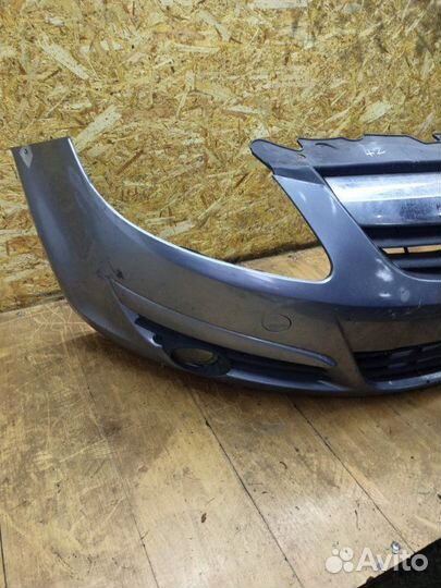 Бампер передний Opel Corsa D хетчбэ 3- дв. Z12XER