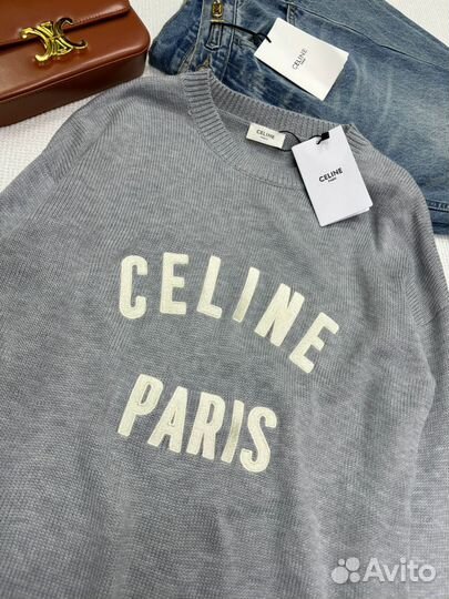 Шерстяной свитер Celine