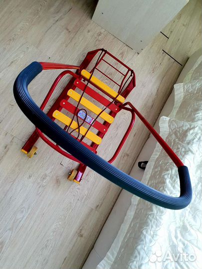 Санки детские с колесом
