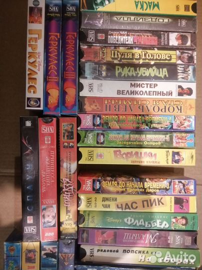 Кассеты vhs 90х годов