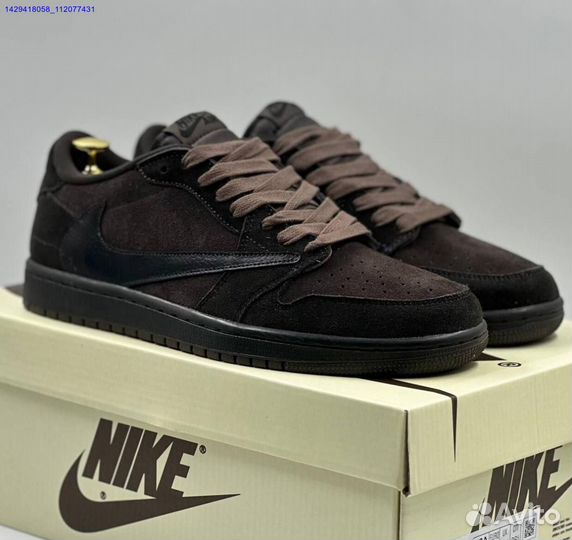 Nike Air Jordan 1 Low OG Velvet Brown (Арт.61988)