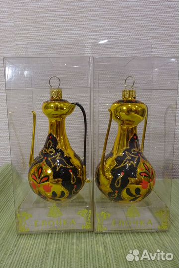 Ёлочные игрушки фабрики «Ёлочка»