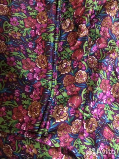 Ткань искусственный шелк СССР