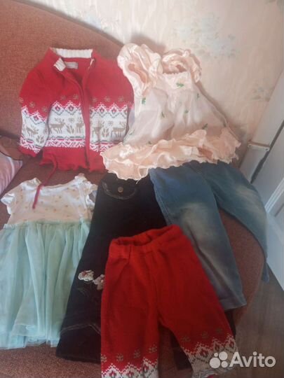 Вещи пакетом на девочку 2-3 года
