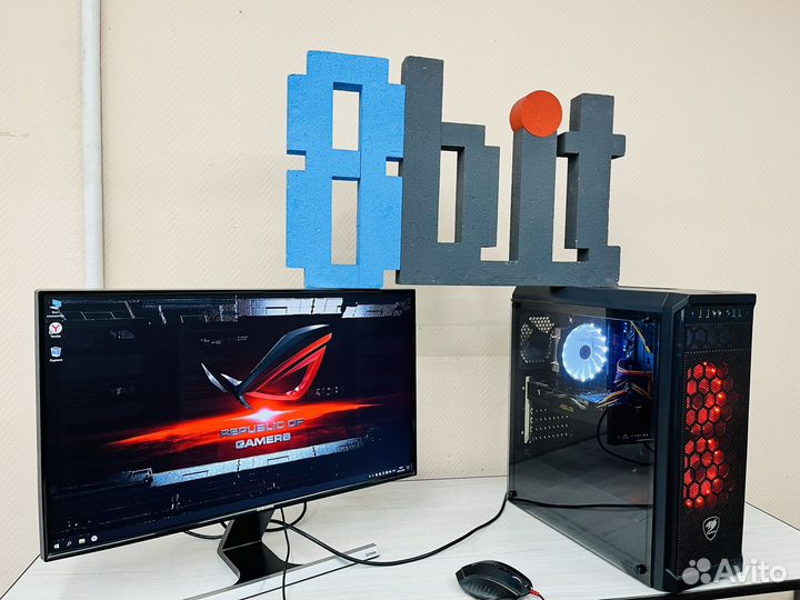 Gaming компьютер ryzen 7 GTX 1660 super