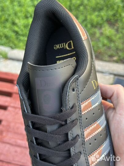 Кроссовки Adidas superstar x Dime