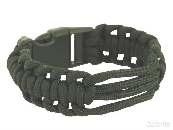 Parachute Cord Uhrenarmband Oliv