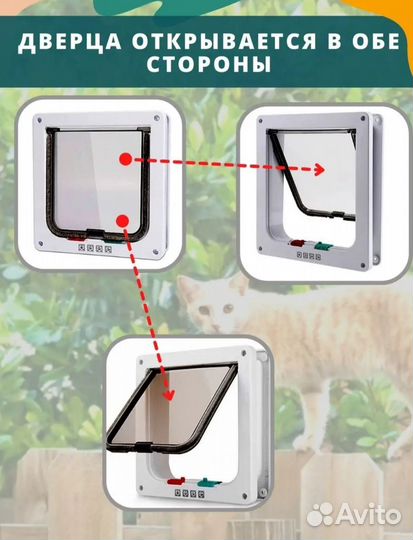 Дверца для кошек и собак