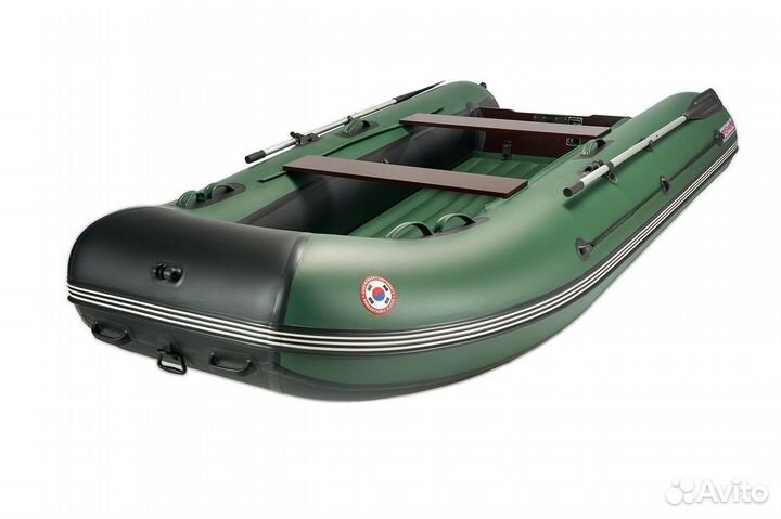 Моторная лодка mishimo lite 400 (цвет зеленый)