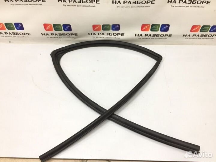 Уплотнительная резинка стекла двери задняя левая