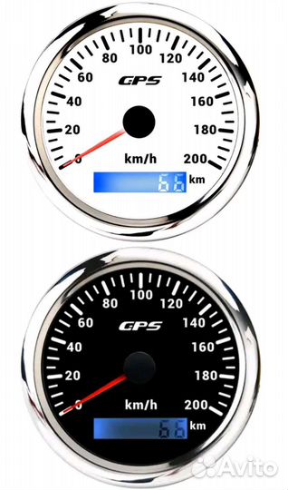 Gps спидометр с одометром до 200км/час