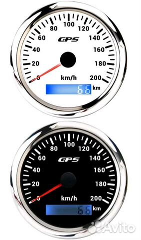 Gps спидометр с одометром до 200км/час