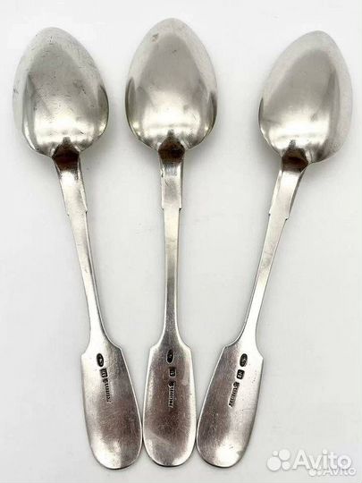 Царские серебряные ложки Любавинъ 1899 г