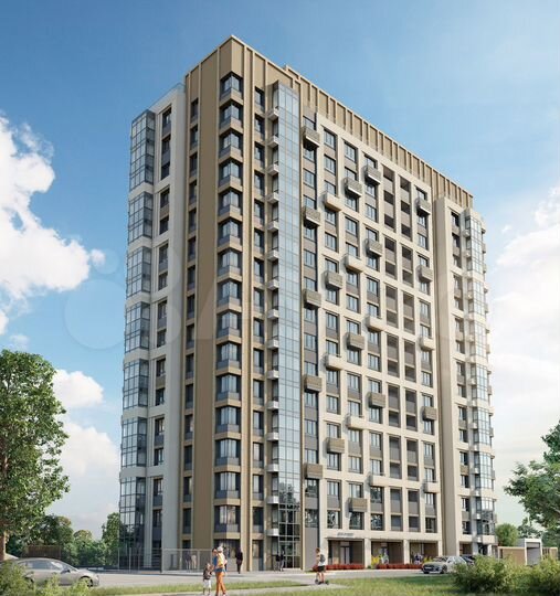 4-к. квартира, 79,3 м², 2/16 эт.