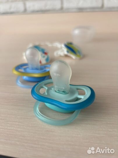 Соска пустышка avent 6 18