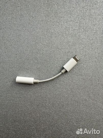 Переходник Apple lightning to 3.5 мм jack
