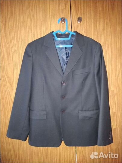 Пиджак школьный для мальчика 152