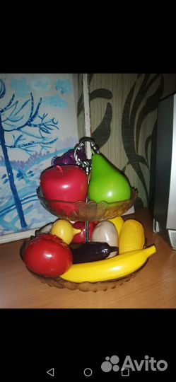 Овощи и фрукты игрушки