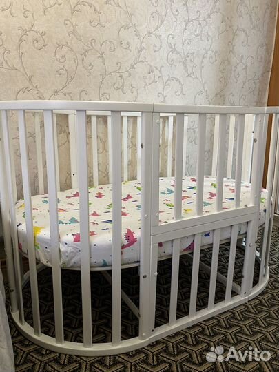 Кровать 9в1 круглая/овальная