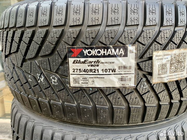 Yokohama BluEarth Winter V905 275/40 R21 и 315/35 R21 111W