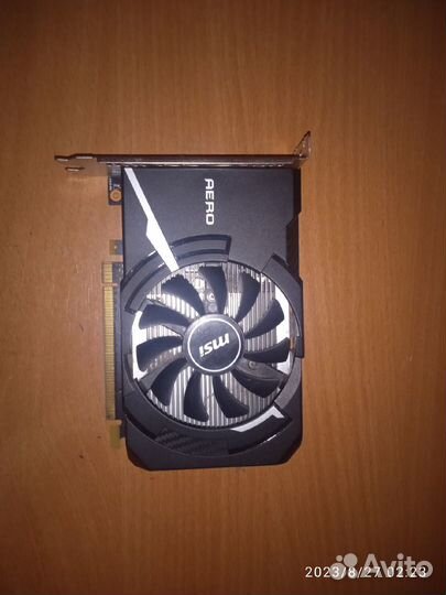 Видеокарта MSI GeForce GT 1030 aero ITX OC 2GB