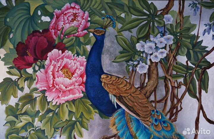 Патинирование.Золочение лепнины.Роспись стен