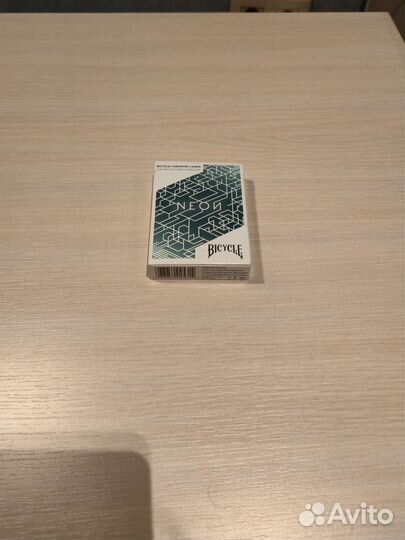 Колоды карт neon and artisan