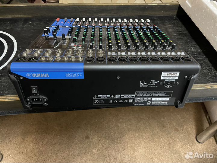 Микшерный пульт yamaha mg16xu