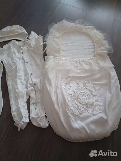 Комплект, набор на выписку летний