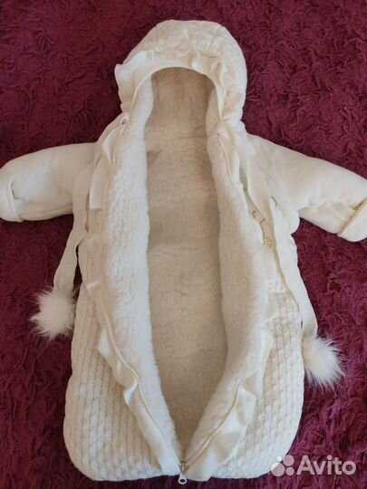 Конверт на выписку зимний