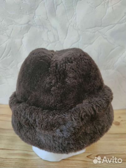 Шапка Пилотка,Винтаж,Зимняя/Швеция/Wigens/р.57-58