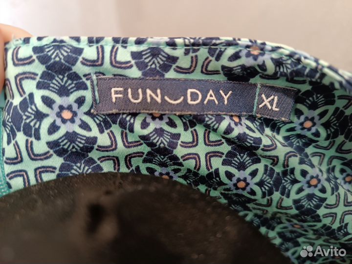 Платье Funday XL хлопок миди