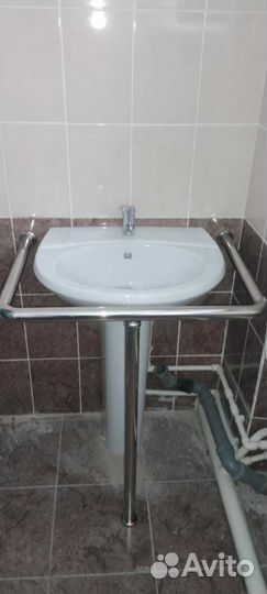 Поручни под раковину на заказ №128