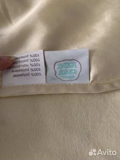 Детское одеяло-плед двухстороннее